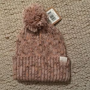 The North Face Blush Knit Beanie with Pom-Pom